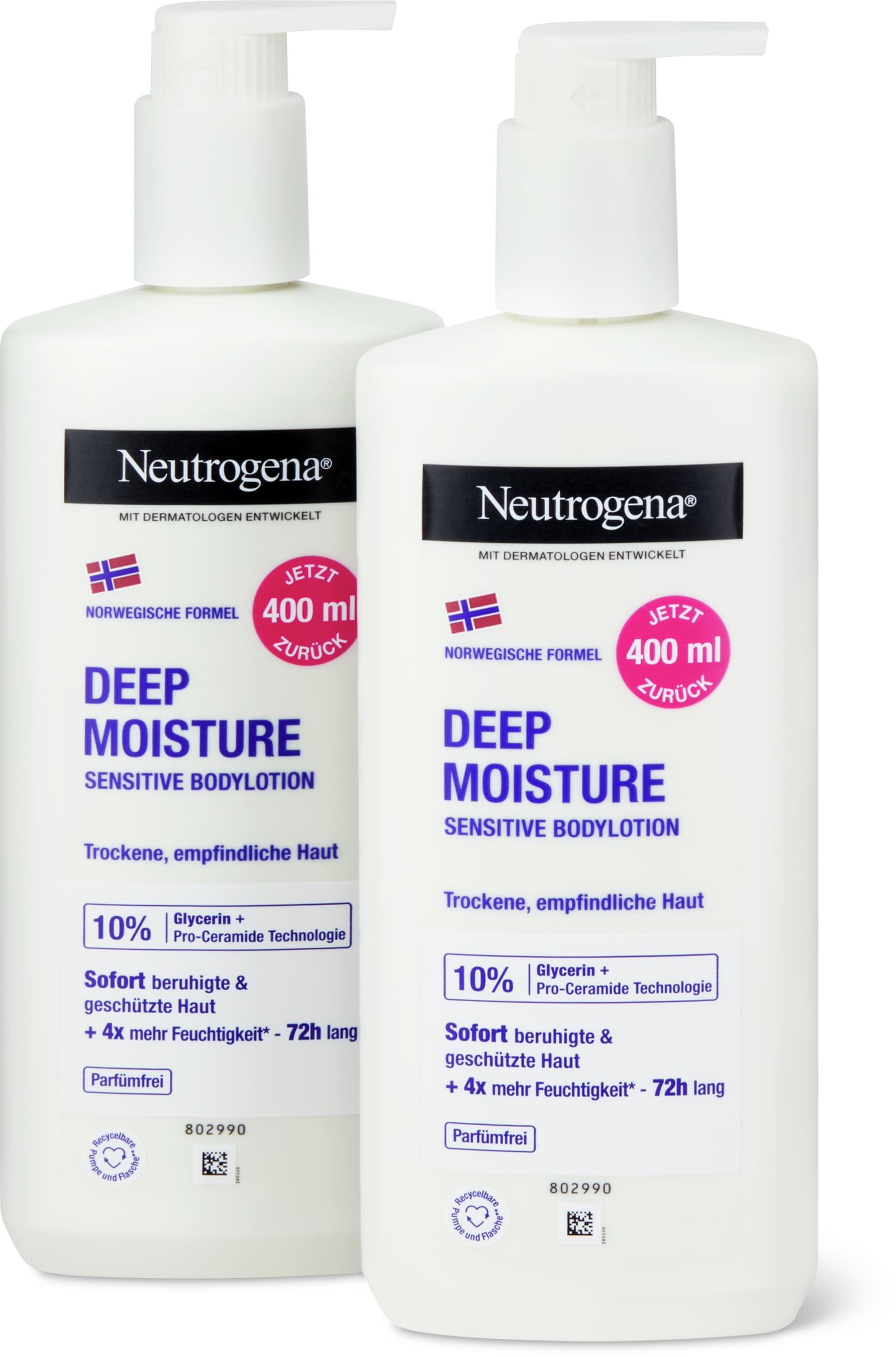 Moisture Body Lotion  Sensitive Duo Glycerin, Pro-Ceramide